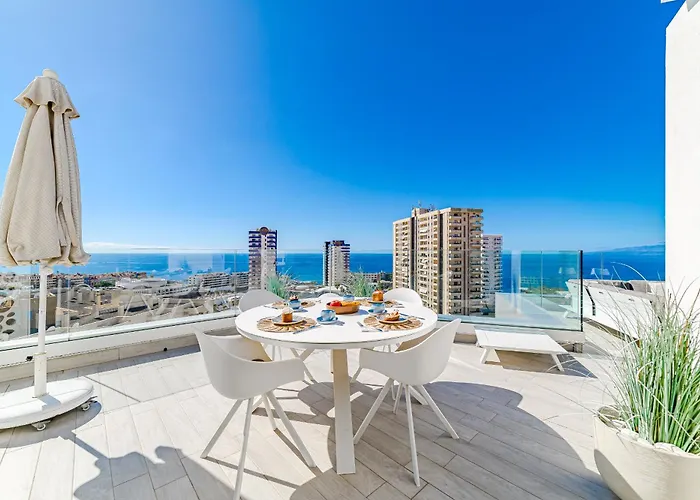 아파트 White Haven - Ocean View, Airco, Heated Pool 아데제