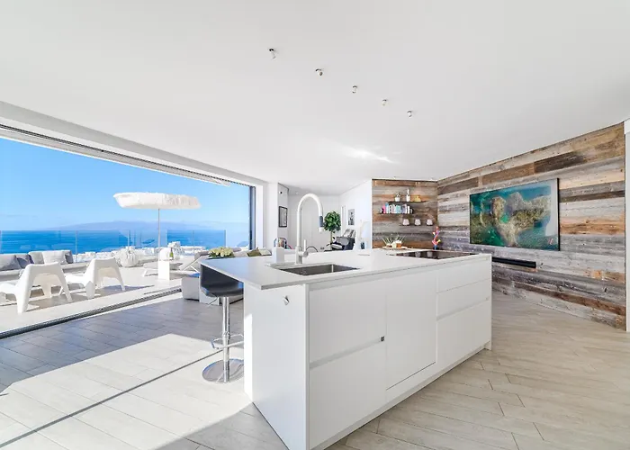 아파트 White Haven - Ocean View, Airco, Heated Pool 아데제