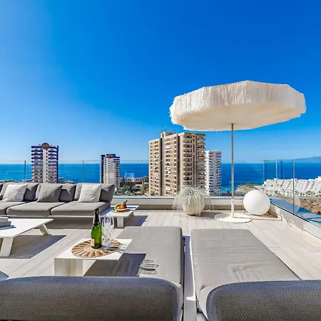 White Haven - Ocean View, Airco, Heated Pool Daire Costa Adeje