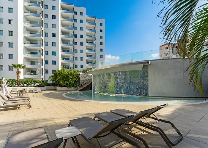 Apartment White Haven - Ocean View, Airco, Heated Pool *